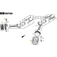 Original Stiga kolbenringbaugruppe – 118551765/0 von Stiga