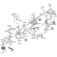 Rasentraktor Feder 2105M 2125H 2135H ORIGINAL STIGA 1131-1506-00 von Stiga