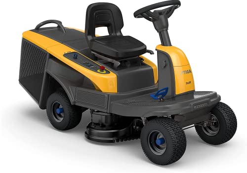 STIGA Swift Rasentraktor - kompakte 73,5 cm Breite, 48V ePower Wechselakku, 3 Schnittmodi, ergonomisches Design, STIGA.GO App-Konnektivität, wendig für komplexe Gärten bis zu 2900 m2 STIGA Swift Rasentraktor - kompakte 73,5 cm Breite, 48V ePower Wechselakku, 3 Schnittmodi, ergonomisches Design, STIGA.GO App-Konnektivität, wendig für komplexe Gärten bis zu 2900 m2 von STIGA