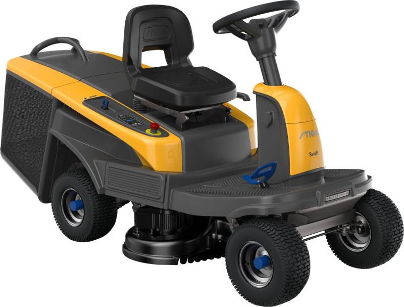 Stiga Akku-Rasentraktor Swift 372e, inkl. 4 Akkus (3x 7,5Ah und 1x 5Ah )/48V, 72 cm Schnittbreite von Stiga