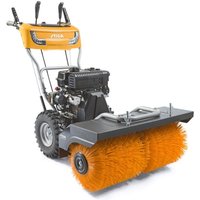 STIGA SWS 800 GE Selbstfahrende Kehrmaschine für den Außenbereich, 212cc Benzinmotor, 80 cm Kehrbreite, Elektro Start, LED Scheinwerfer, 8-Gang, von Stiga