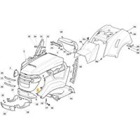 Vordere Haube Ts-Stiga 2014 Grau Ncs8000n Original Stiga - 325076953/0 Vordere Haube Ts-Stiga 2014 Grau Ncs8000n Original Stiga - 325076953/0 von Stiga