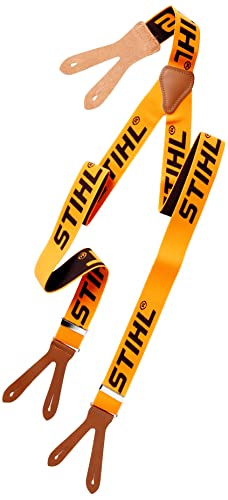 STIHL 0000 884 1511 Hosenträger mit Knopflöchern aus Polyester und Kautschuk, 120cm von Stihl