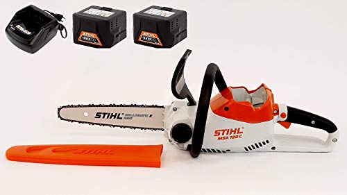 STIHL Akku Motorsäge MSA 120 C-B + 2x AK20 + 1x AL101 (12540115888UC) von Stihl