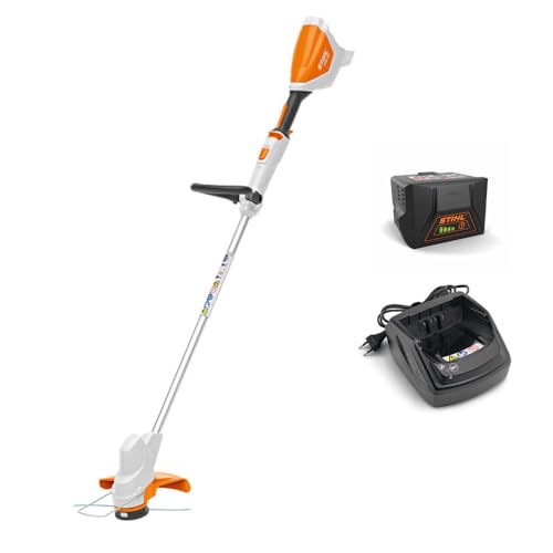 Stihl Akku-Motorsense-Set, Batteriebetrieben, FSA 57 Compact mit Akku AK 10 + Ladegerät AL 101 von Stihl