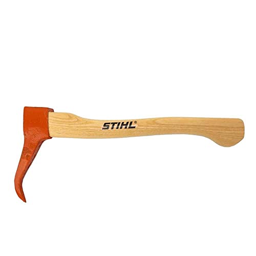 Stihl 0000 881 2800 Handsappie mit Stiel aus Eschenholz, erleichtert das Heben und Rücken von Holz, Farbe: Orange von Stihl