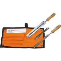 Kettensägefeilen Set - Feilen für .325 Zoll Sägeketten - Feile für Tiefenbegrenzer + Zubehör - Stihl von Stihl