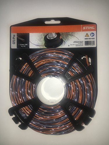 STIHL 9304303 Mähfaden Carbon 2,4mm x 70 Meter, kreuzförmig, CF3 Pro von Stihl