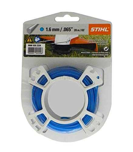 Stihl Mähfäden rund Rolle 1,6 mm 20 m, Blau von Stihl