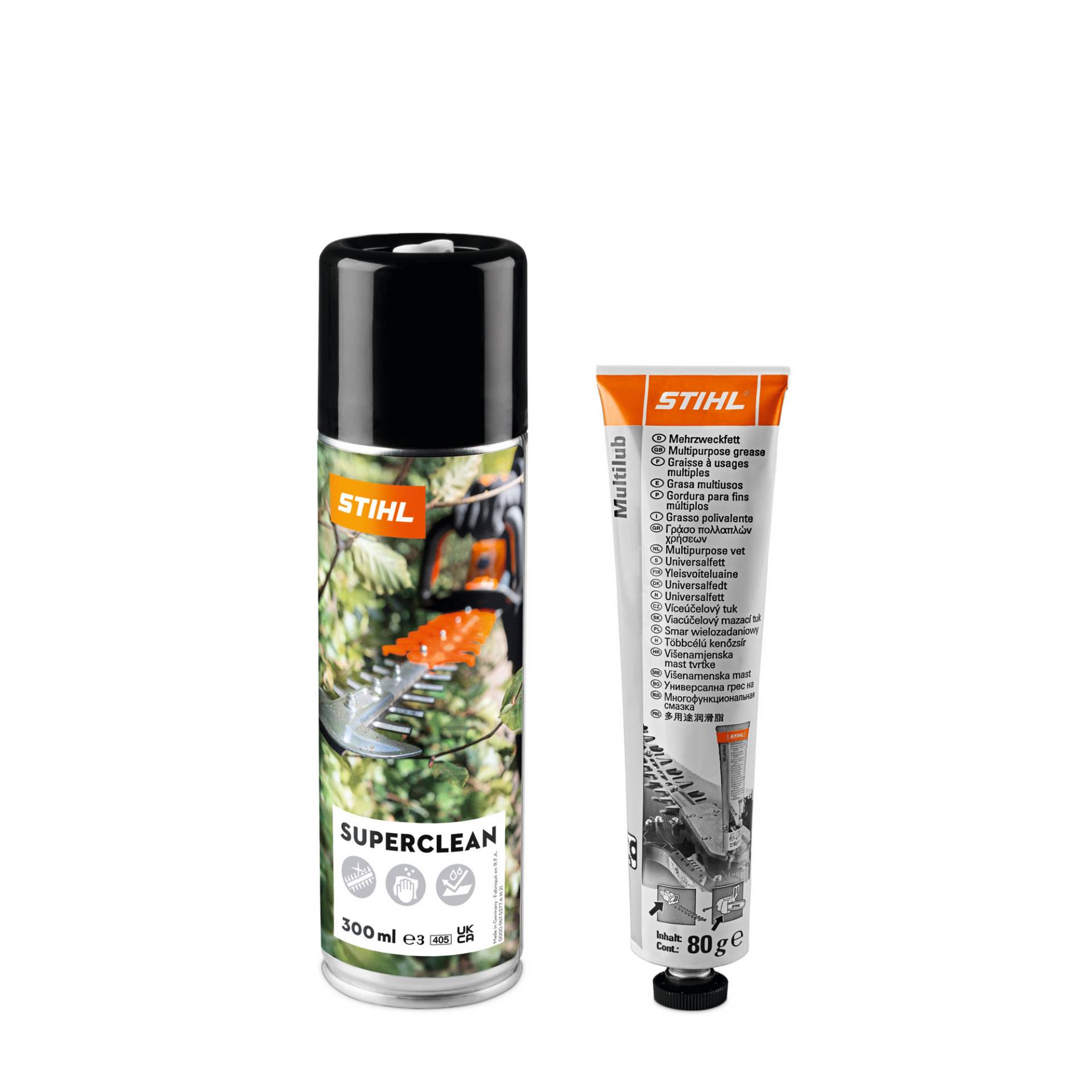 Stihl Reinigungs- und Pflegemittel-Set 'Care & Clean Kit HS Plus' 2-teilig von Stihl