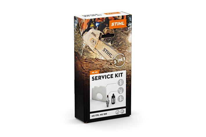 Stihl Service Kit 45 für MS 170 (mit STIHL 2-MIX-Motor) und MS 180 (mit STIHL 2-MIX-Motor) von Stihl