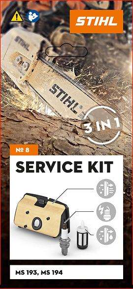 Stihl Service Kit 8 für MS 193 C und MS 194 C Stihl Service Kit 8 für MS 193 C und MS 194 C von Stihl