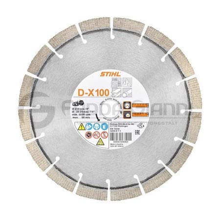 Stihl Universal-Trennscheibe D-BA80 (08350947001) für verschiedene Materialien auf der Baustelle, Durchmesser 350 mm von Stihl