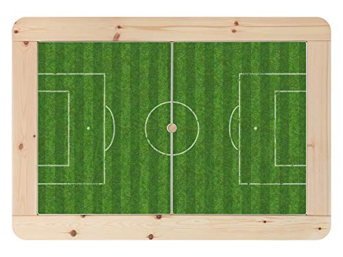 Stikkipix Flisat Tisch Aufkleber | FSW05 | Fußballfeld | Vinyl | Grün | Sportlich, Einzigartig | Tischaufkleber von Stikkipix