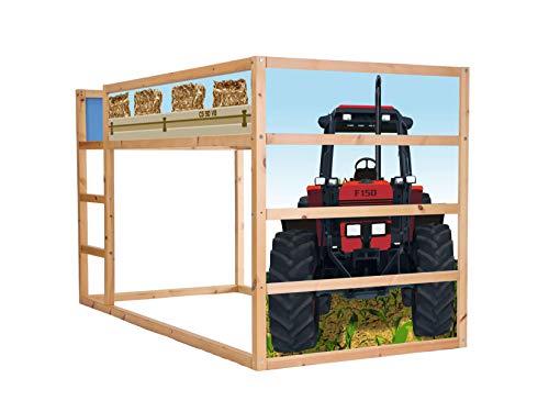 Trecker Möbelfolie selbstklebend/Aufkleber - IM135 - passend für das Kinderzimmer Hochbett KURA von IKEA - Möbel Nicht Inklusive | STIKKIPIX Trecker Möbelfolie selbstklebend/Aufkleber - IM135 - passend für das Kinderzimmer Hochbett KURA von IKEA - Möbel Nicht Inklusive | STIKKIPIX von Stikkipix