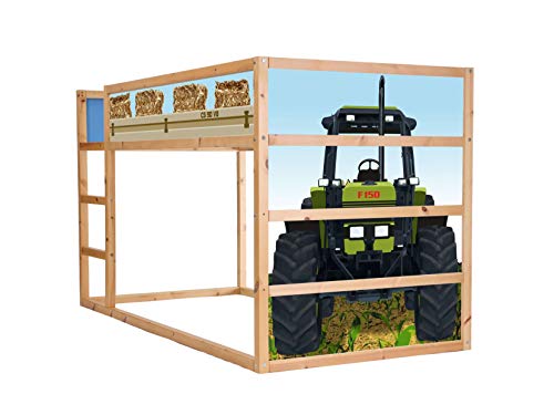 Trecker Möbelfolie selbstklebend/Aufkleber - IM137 - passend für das Kinderzimmer Hochbett KURA von IKEA - Möbel Nicht Inklusive | STIKKIPIX Trecker Möbelfolie selbstklebend/Aufkleber - IM137 - passend für das Kinderzimmer Hochbett KURA von IKEA - Möbel Nicht Inklusive | STIKKIPIX von Stikkipix