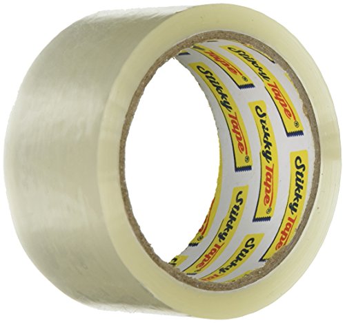 stikky 48 mm x 66 m LOW NOISE Packband – Braun (6 Stück)-P - braun von Stikky