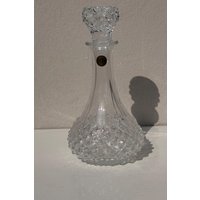 Vintage Bleikristall Dekanter Karaffe, Wunderschöner Lichteinfall von StilRaumDesign