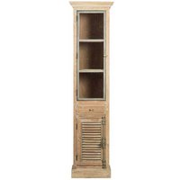 Badezimmer Hochschrank aus Kiefer Antik Finish von Stilando