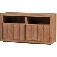 TV Schrank aus Teak teilmassiv 75 cm hoch von Stilando