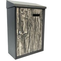 stunning Mid Century Abstract Sculptural Grey Brutalist Metal Mailbox House Letter Box 1960 stunning Mid Century Abstract Sculptural Grey Brutalist Metal Mailbox House Letter Box 1960 von StilelementeGALLERY