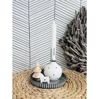 Deko | Advent Kugel Kerzenständer Weihnachtskugel Home von Stilkueste