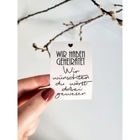 Aufkleber Grabkerze "Wir Haben Geheiratet Wir Wünschten Du Wärst Dabei Gewesen" Verstorbenen Elternteil Hochzeit Sticker Grablicht Friedhof Aufkleber Grabkerze "Wir Haben Geheiratet Wir Wünschten Du Wärst Dabei Gewesen" Verstorbenen Elternteil Hochzeit Sticker Grablicht Friedhof von StillerFuchs