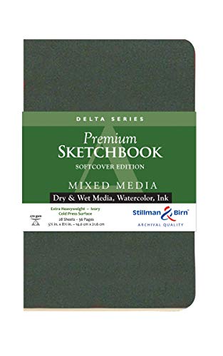 Delta Skizzenbuch, Softcover, 14 x 21 cm Delta Skizzenbuch, Softcover, 14 x 21 cm von Stillman & Birn