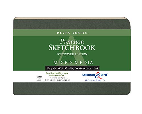 Delta Softcover Sketchbook 8.5X5.5 Ls by Stillman & Birn Delta Softcover Sketchbook 8.5X5.5 Ls by Stillman & Birn von Stillman & Birn