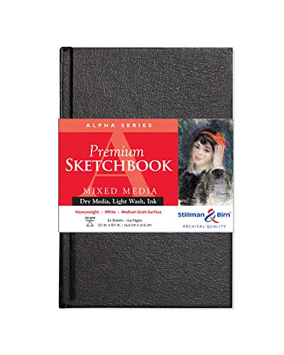 Stillman & Birn Alpha Series Sketchbooks 5 1/2 in. x 8 1/2 in. hardbound portrait Stillman & Birn Alpha Series Sketchbooks 5 1/2 in. x 8 1/2 in. hardbound portrait von Stillman & Birn