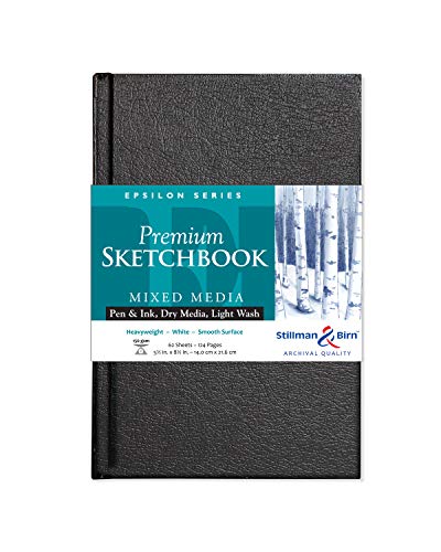 Stillman & Birn Epsilon Series Sketchbooks 5 1/2 in. x 8 1/2 in. hardbound 62 sheets Stillman & Birn Epsilon Series Sketchbooks 5 1/2 in. x 8 1/2 in. hardbound 62 sheets von Stillman & Birn
