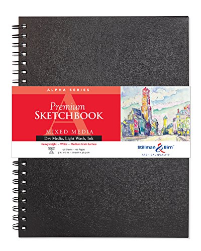 Stillman & Birn Skizzenbuch ALPHA Spiral, 50 Blatt, 150 g, 22, 9 x 30, 5 cm Stillman & Birn Skizzenbuch ALPHA Spiral, 50 Blatt, 150 g, 22, 9 x 30, 5 cm von Stillman & Birn