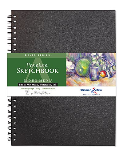Stillman & Birn Skizzenbuch DELTA Spiral, 25 Blatt, 270 g, 22, 9 x 30, 5 cm Stillman & Birn Skizzenbuch DELTA Spiral, 25 Blatt, 270 g, 22, 9 x 30, 5 cm von Stillman & Birn