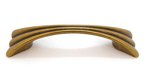 Möbelgriffe NATURA Valenzia Gold klein 35 x 140 - Qualität aus Europa seit 1998 von Stilmelange