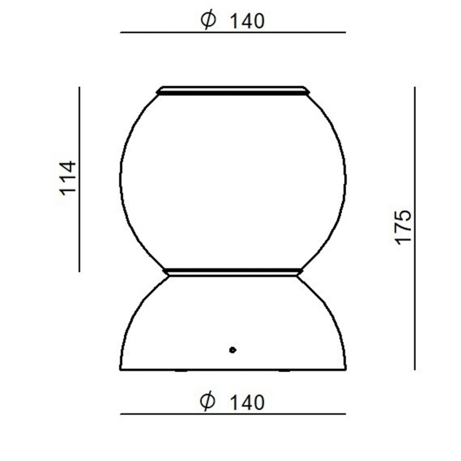 Stilnovo Gravitino LED-Deckenlampe drehbar schwarz von Stilnovo