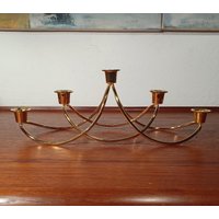 Georg Jensen Denmark Kerzenhalter Harmony Vergoldet Georg Jensen Denmark Kerzenhalter Harmony Vergoldet von Stilsafari