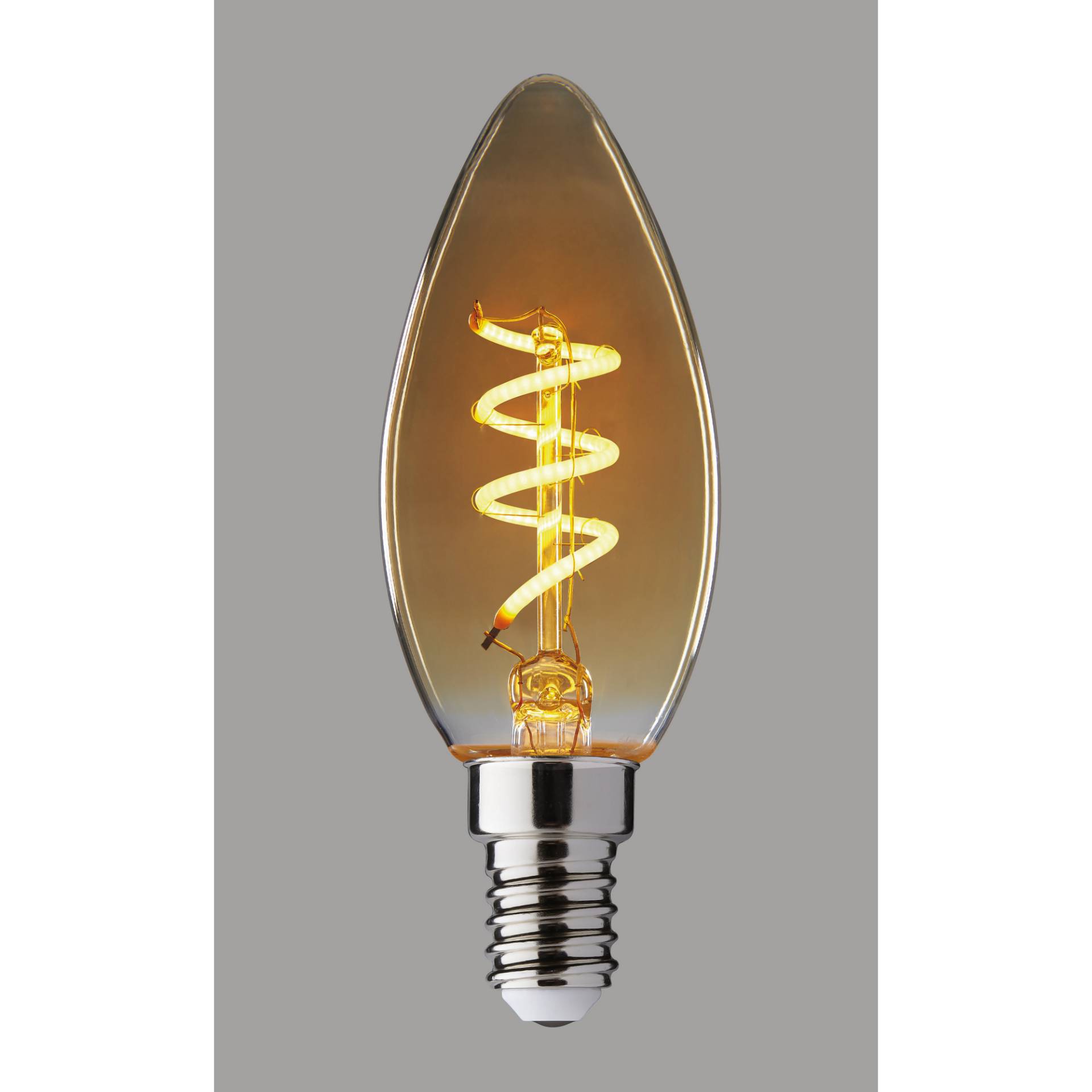 Stiltalent® by toom LED-Leuchtmittel Kerze 'Amber' E14 2 W 100 lm von Stiltalent