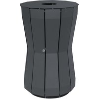 RENNER Abfallbehälter Style, 105 Liter, anthrazitgrau von RENNER