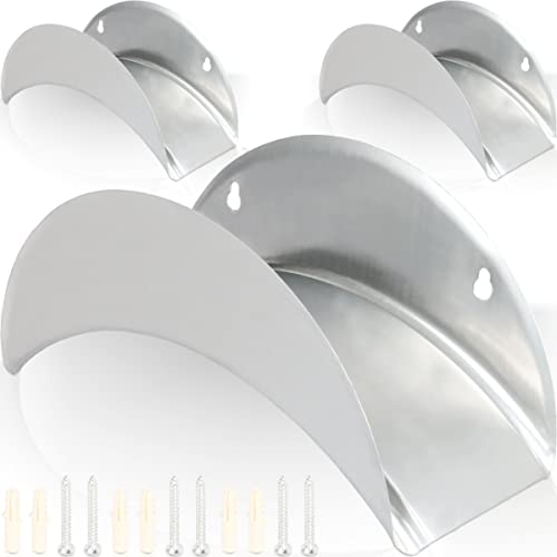 3er Set Gartenschlauchhalter aus Metall bis 25m Schlauchhalter Wand Garten mit Schrauben und Dübeln Schlauchaufhängung von Stimo
