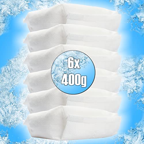 6 Nachfüllpacks je 400g Raumentfeuchter Feuchtigkeits-Stopper mit Granulat - Beutel (6x Nachfüllpack je 400g Granulat) von Stimo