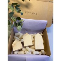 Holzhäuser Rohlinge - Perfekt Zum Basteln von StineHomeDesign
