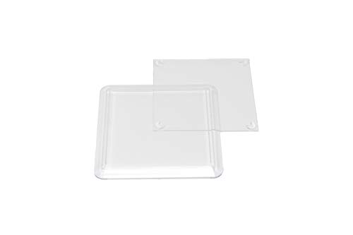 Ten Acrylic Square Coasters - 80mm x 80mm insert by Stitchtastic von Stitchtastic