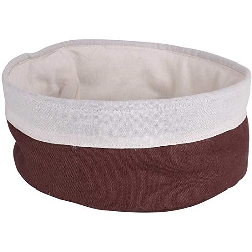 Stock Cash Brotkasten Nido Baumwolle, oval, Braun, 25 x 19 x 9 cm, Stoff, Einheitsgröße Stock Cash Brotkasten Nido Baumwolle, oval, Braun, 25 x 19 x 9 cm, Stoff, Einheitsgröße von Stock Cash