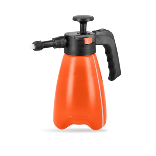 STOCKER Professionelle Druckpumpe mit Schaumdüse 2L FPM Robuster Drucksprüher zur Reinigung von Autos und Oberflächen FPM Dichtungen für Aggressive Produkte von Stocker