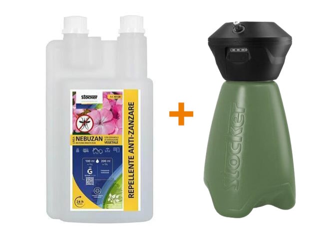 Stocker Geyser Stechmückenschutz Nebulisator inkl. Mückenschutz Fluid von Stocker