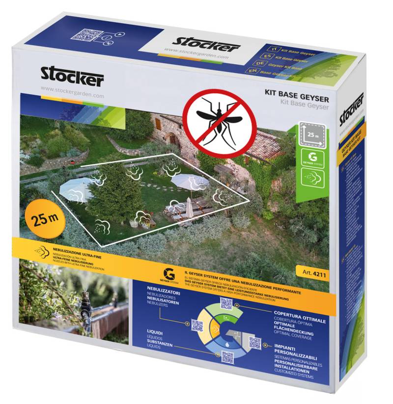 Stocker Geyser Zubehör-Set Kit Base 25 m ø 6 mm von Stocker