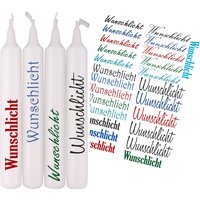 Din A4 Kerzentattoo Wunschlicht Bunt 25 X Pro Seite Abziehbild Für Kerzen Diy Bastelfans Wahlweise Oder A5 von StoeberlustKreativ