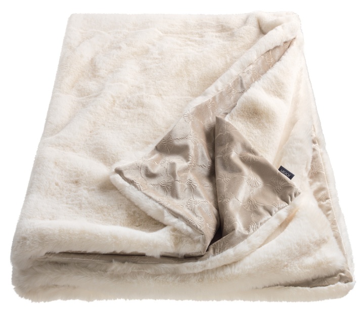 Stöckel & Grimmler Plaid SMOOTH ca. 130x170cm in Farbe Weiß von Stöckel & Grimmler