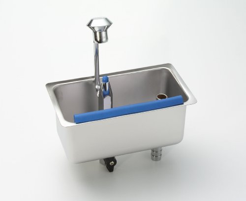 Eisportioniererspüle mit Portioniererdusche Stöckel zum Einbau von Stöckel