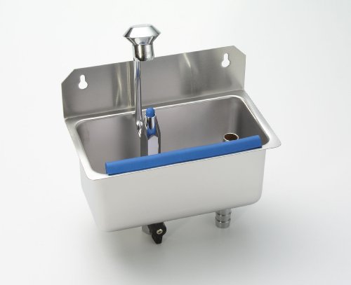 Eisportioniererspüle mit Portioniererdusche Stöckel zur Wandbefestigung von Stöckel